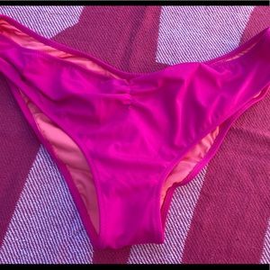 Pink swimsuit bottom